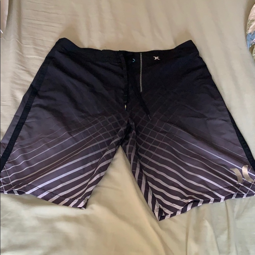 Hurley board shorts.